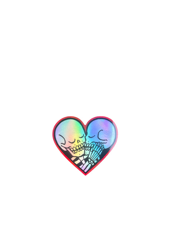 Eternal Kiss Holographic Sticker