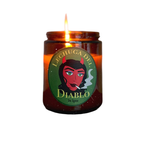 In Igne Lechuga Del Diablo Candle