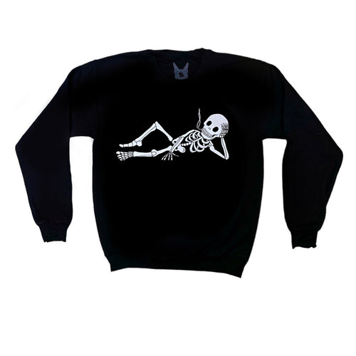 Just Chilling Filed Crewneck