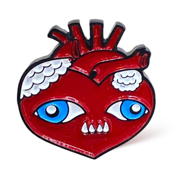 Corazón Enamel Pin